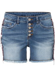 Shorts di jeans con applicazione, BODYFLIRT