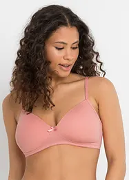 Reggiseno senza ferretto con coppe preformate e cotone biologico (pacco da 3), bonprix