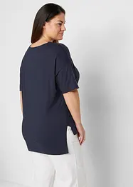 Maglia oversize con spacchi ai lati, bonprix