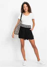 Shorts in tessuto stropicciato, bonprix