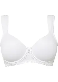 Reggiseno imbottito con ferretto e poliammide riciclata, bonprix