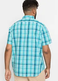 Camicia in seersucker a maniche corte, bonprix