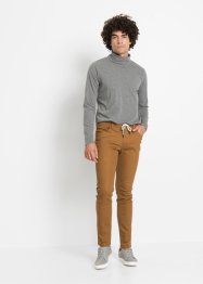 Pantaloni elasticizzati con laccetto regular fit tapered, bpc bonprix collection