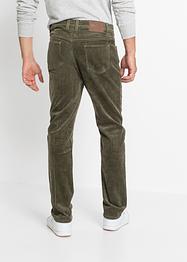 Pantaloni di velluto elasticizzato con taglio comfort slim fit, John Baner JEANSWEAR