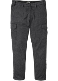 Pantaloni cargo regular fit in simil lana, straight, bpc selection