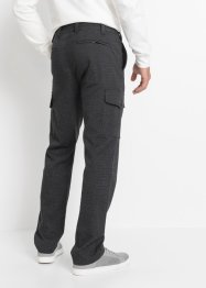 Pantaloni cargo regular fit in simil lana, straight, bpc selection