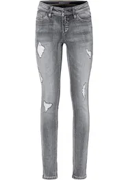 Jeans skinny con effetto distrutto, bonprix