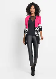 Cardigan lungo a costine, bonprix
