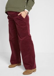 Pantaloni culotte prémaman in velluto elasticizzato, bpc bonprix collection