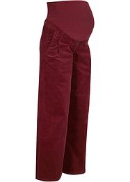 Pantaloni culotte prémaman in velluto elasticizzato, bpc bonprix collection