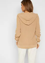 Maglione con cappuccio, bonprix