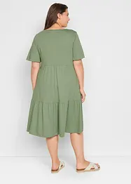 Abito in jersey di puro cotone, bonprix