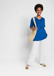 Maglia lunga in misto viscosa, bonprix
