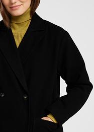 Capotto casual in simil lana, bpc bonprix collection