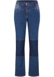 Jeans patchwork con cinta comoda, dritti, bpc bonprix collection