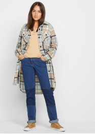 Jeans patchwork con cinta comoda, dritti, bpc bonprix collection