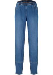 Jeans cropped con gambe larghe e cinta comoda, bpc bonprix collection