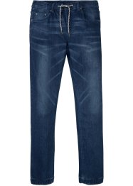 Jeans elasticizzati con elastico in vita slim fit straight, RAINBOW