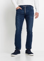 Jeans elasticizzati con elastico in vita slim fit straight, RAINBOW