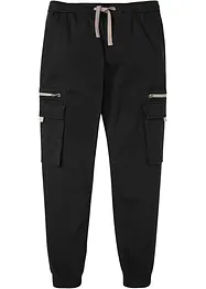 Pantaloni cargo con elastico in vita regular fit, bonprix