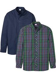 Camicia a maniche lunghe (pacco da 2), John Baner JEANSWEAR