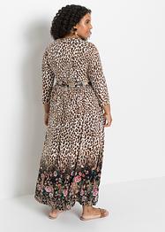 Abito lungo con cintura da annodare, BODYFLIRT boutique