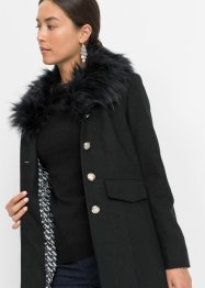 Cappotto sciancrato in misto lana, BODYFLIRT boutique