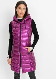 Gilet trapuntato lucido, bonprix