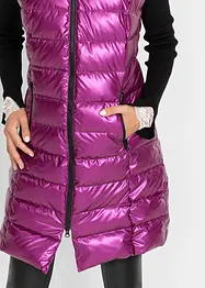 Gilet trapuntato lucido, bonprix