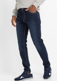 Jeans felpati elasticizzati con elastico ai lati regular fit, tapered, John Baner JEANSWEAR