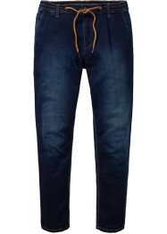 Jeans in felpa con elastico in vita regular fit, tapered, John Baner JEANSWEAR