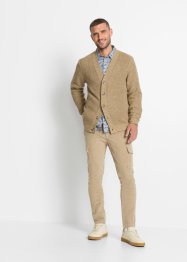 Pantaloni cargo in velluto regular fit, straight, bpc selection