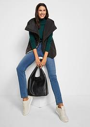 Gilet trapuntato asimmetrico, bpc selection