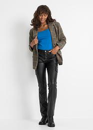 Pantaloni utility in similpelle, RAINBOW