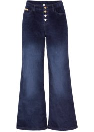 Pantaloni di velluto elasticizzati, wide leg, John Baner JEANSWEAR