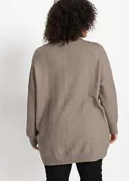 Maglione oversize con trecce, bonprix