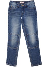 Jeans slim con ginocchia rinforzate in cotone biologico, John Baner JEANSWEAR