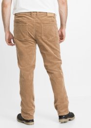 Pantaloni di velluto a coste elasticizzato con taglio comfort regular fit, John Baner JEANSWEAR