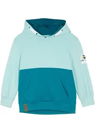 Felpa con cappuccio in misto cotone morbido, bonprix