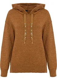 Maglione con cappuccio, bonprix