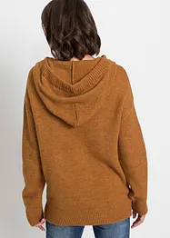 Maglione con cappuccio, bonprix