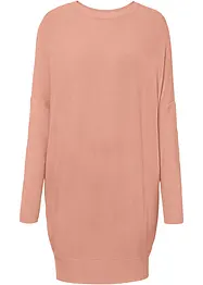 Maglione lungo in misto viscosa, bonprix