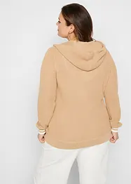 Maglione con cappuccio, bonprix