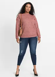 Maglione oversize con bottoni, bonprix