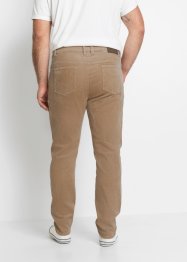 Pantaloni di velluto elasticizzato con taglio comfort slim fit, John Baner JEANSWEAR