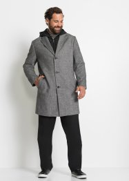 Cappotto corto con paravento staccabile e cappuccio, bpc selection