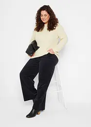 Pantaloni larghi di velluto a coste, bonprix