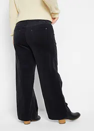 Pantaloni larghi di velluto, bonprix