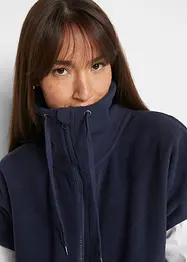 Gilet in pile di poliestere riciclato, bonprix