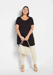 Maglia lunga in viscosa morbida, bonprix